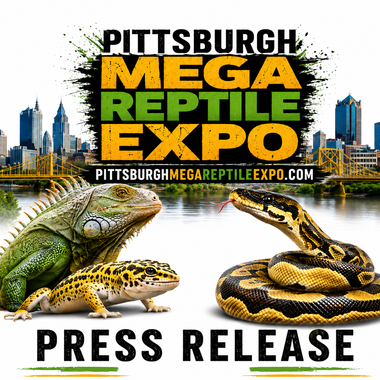 Pittsburgh Mega Reptile Expo 5th Anniversary Press Release